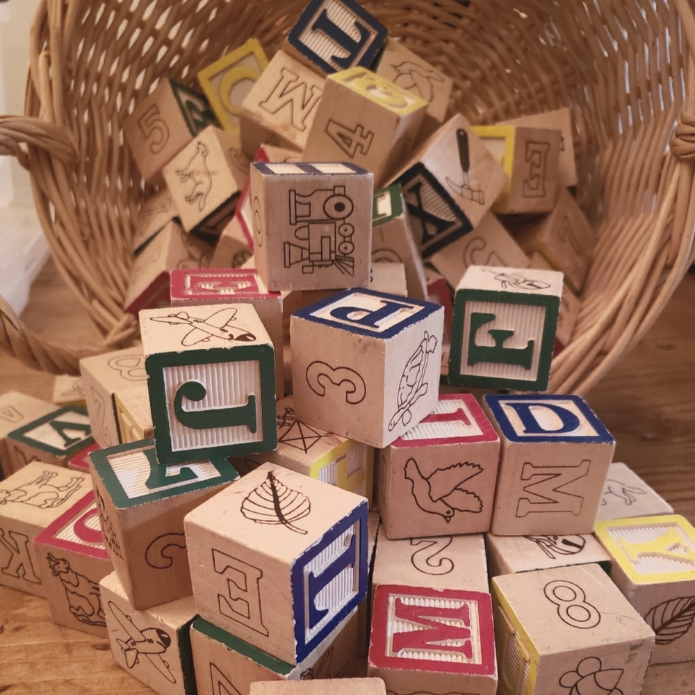 Melissa and Doug Alphabet Blocks Wooden